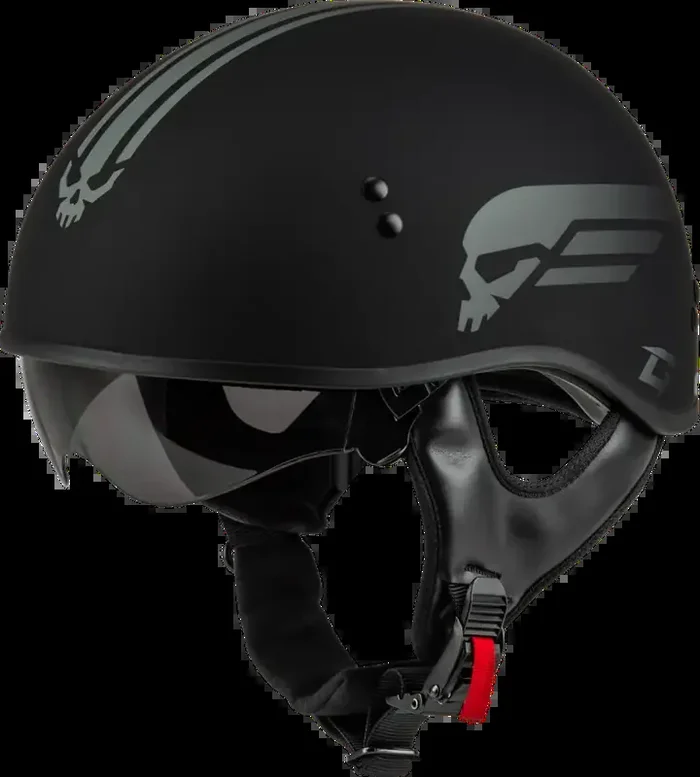 H16511817 Hh 65 Retribution Helmet Matte Black/Silver Xl