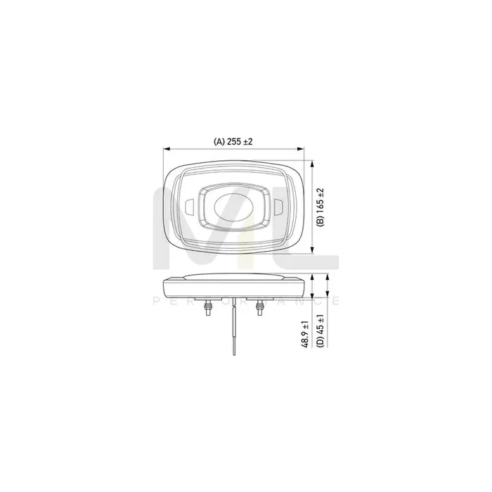 HELLA 2RL 014 566-211 Lightbar