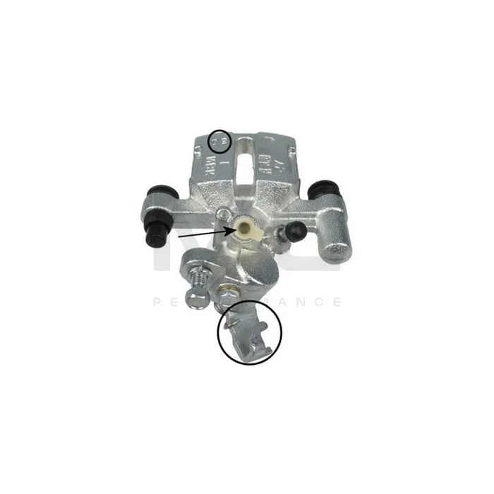 HELLA 8AC 355 380-321 Brake Caliper for MAZDA 323 without holder