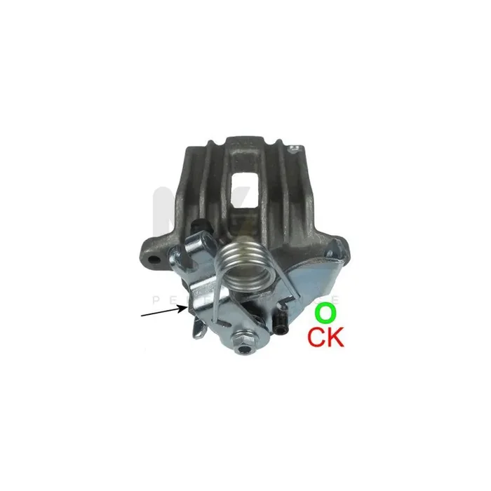 HELLA 8AC 355 383-681 Brake Caliper without holder