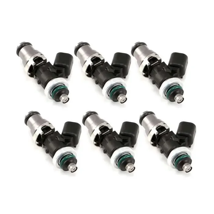 Injector Dynamics 1700cc Injectors-48mm Length-14mm Top – 14mm Low O-Ring (R35 Low Spacer)(Set of 6)