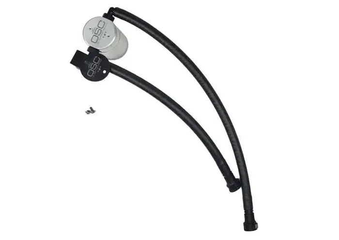 J&L 14-19 Chevrolet Corvette LT1 6.2L Driver Side Oil Separator 3.0 – Clear Anodized