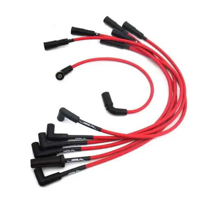 JBA 96-03 GM 4.3L Truck Ignition Wires – Red