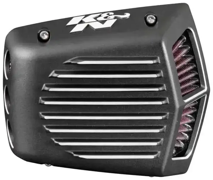 K&N Street Metal Intake System for 01-16 Harley Davidson Softail/Dyna – Shaker Black