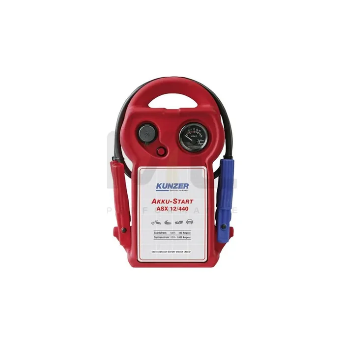 KUNZER ASX 12/440 Car jump starter Battery Capacity 12Ah, with battery status indicator