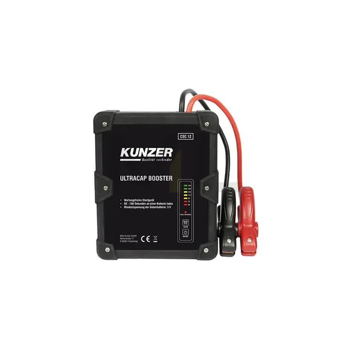 KUNZER CSC 12 Car jump starter Inrush Current 800A