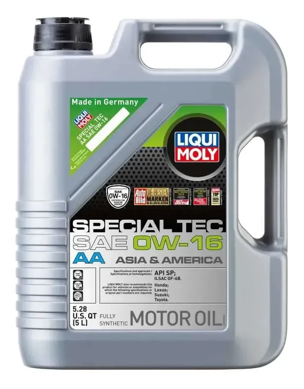 LIQUI MOLY 5L Special Tec AA 0W16 – Case of 4