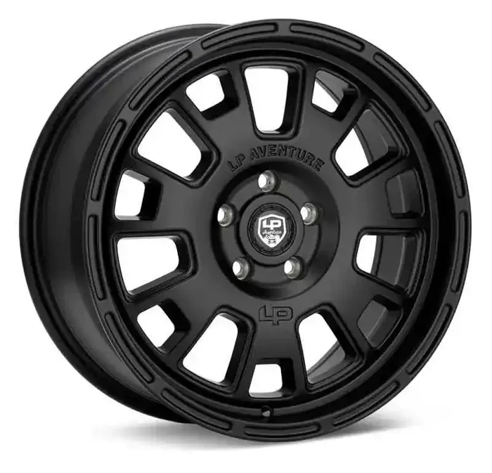 LP Aventure LP7 17×8 5-114 ET38 Matte Black Wheel