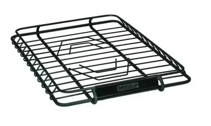 Lund Universal 39in X 45.125in Roof Rack Cargo Basket – Black