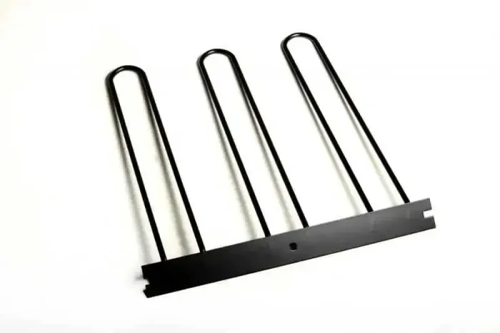 Lund Universal Cargo Bike Attachment 20×60 Non-Folding Steel Carrier – Black