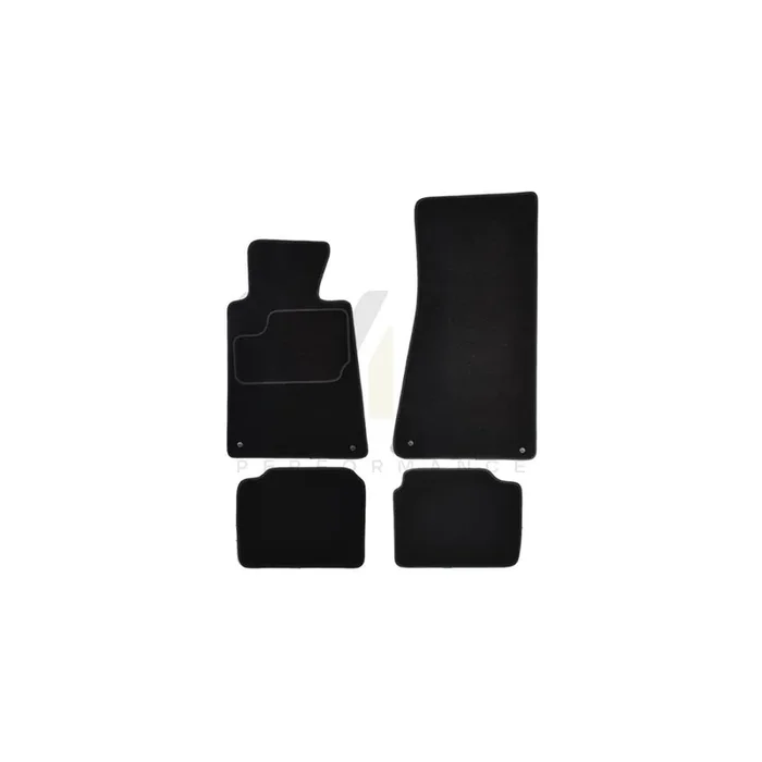 MAMMOOTH A041 BM140 PRM 01 Floor mat set for BMW 5 Series Textile, Front and Rear, Quantity 4, Black