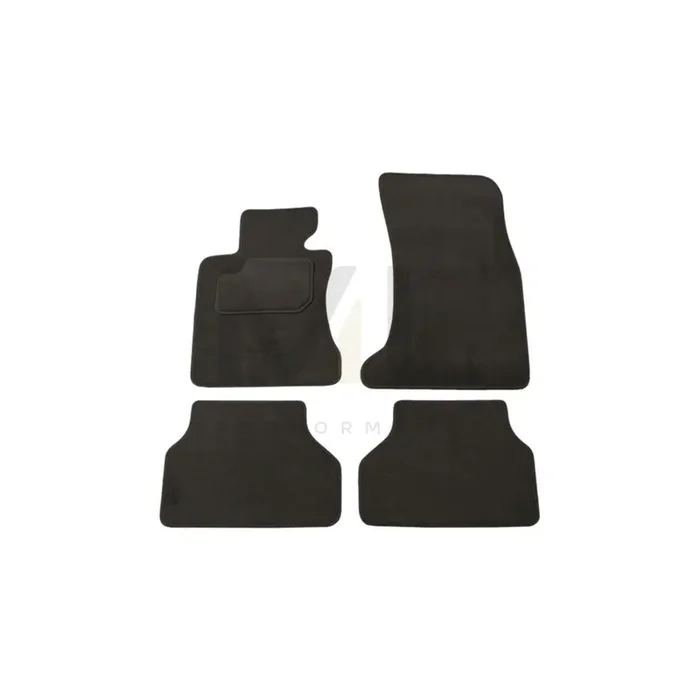 MAMMOOTH A041 BM160 PRM 02 Floor mat set for BMW 5 Series Textile, Front and Rear, Quantity 4, Grey
