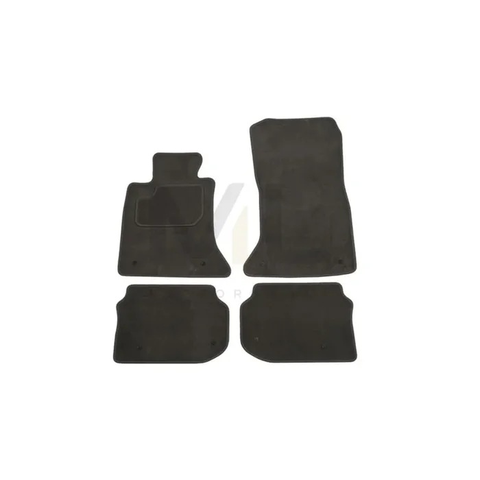 MAMMOOTH A041 BM180 PRM 02 Floor mat set for BMW 5 Saloon (F10) Textile, Front and Rear, Quantity 4, Grey