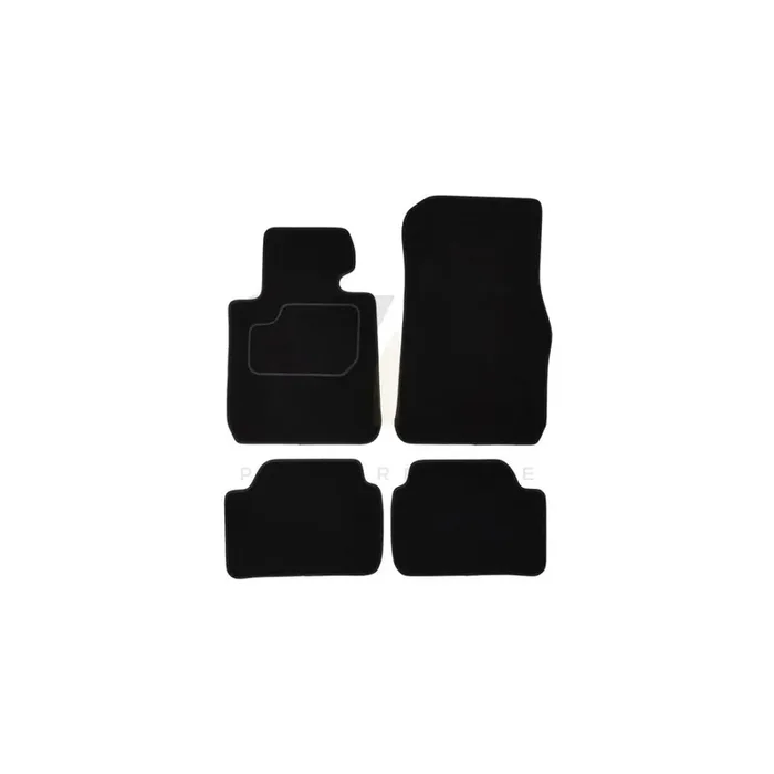 MAMMOOTH A041 BM20 PRM 01 Floor mat set for BMW 1 Hatchback (F20) Textile, Front and Rear, Quantity 4, Black