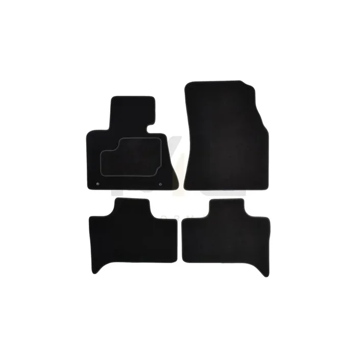 MAMMOOTH A041 BM260 PRM 01 Floor mat set for BMW X5 (E53) Textile, Front and Rear, Quantity 4, Black