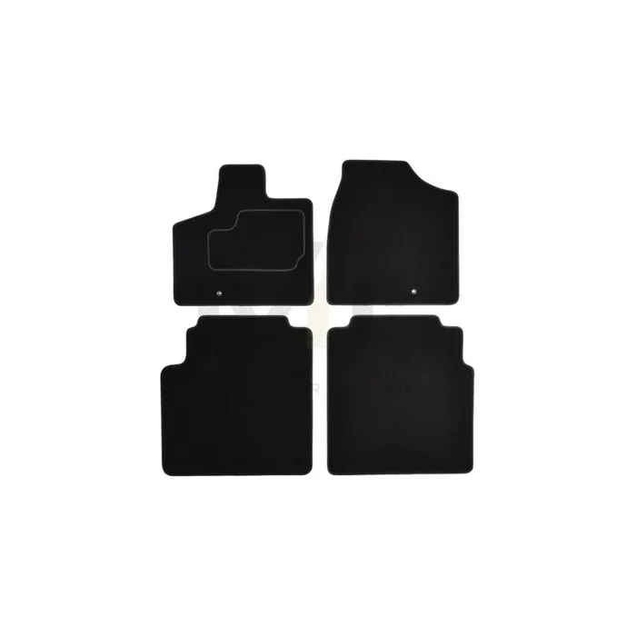 MAMMOOTH A041 CHR105 PRM 01 Floor mat set for CHRYSLER Grand Voyager V (RT) Textile, Front and Rear, Quantity 4, Black