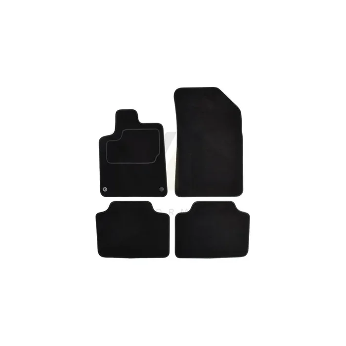 MAMMOOTH A041 CIT145 PRM 01 Floor mat set for CITROﾃ起 C5 Textile, Front and Rear, Quantity 4, Black