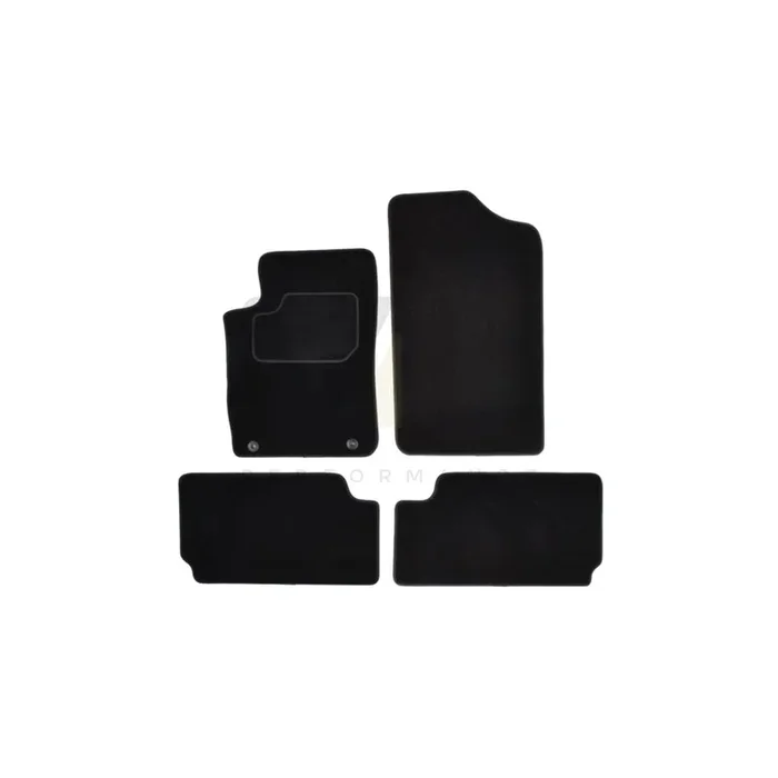 MAMMOOTH A041 CIT315 PRM 01 Floor mat set for CITROﾃ起 Xsara Picasso (N68) Textile, Front and Rear, Quantity 4, Black
