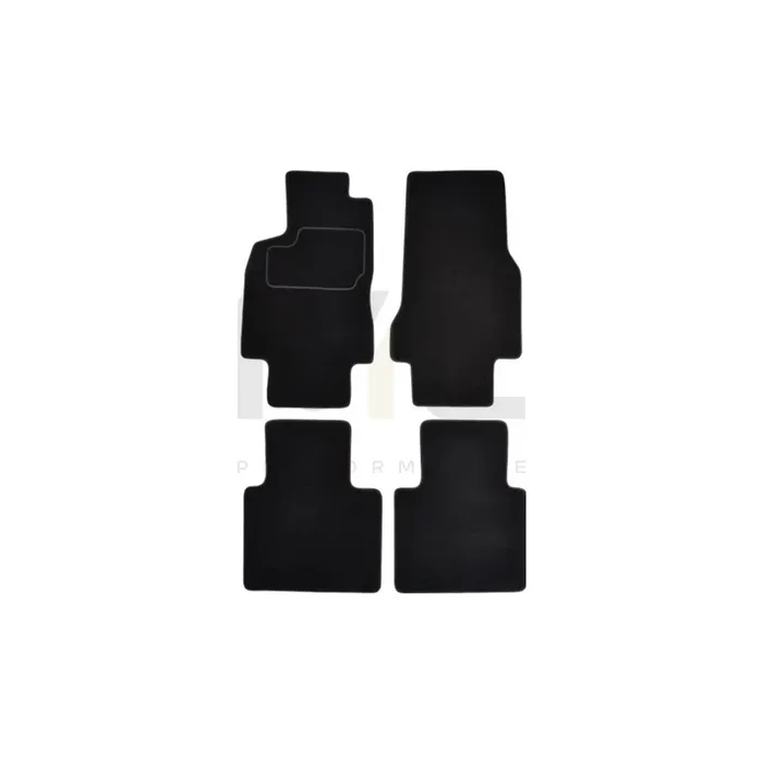 MAMMOOTH A041 MER45 PRM 01 Floor mat set suitable for MERCEDES-BENZ A-Class (W168) Textile, Front and Rear, Quantity 4, Black