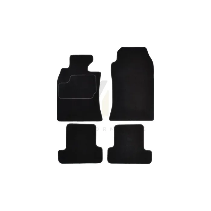 MAMMOOTH A041 MIN30 PRM 01 Floor mat set for MINI Convertible (R52) Textile, Front and Rear, Quantity 4, Black
