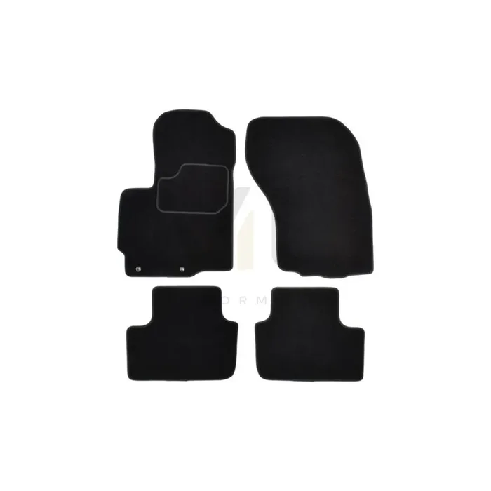 MAMMOOTH A041 MIT15 PRM 01 Floor mat set for MITSUBISHI ASX Off-Road (GA0) Textile, Front and Rear, Quantity 4, Black