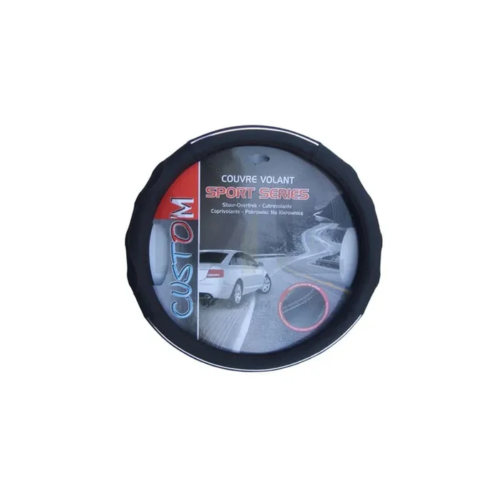 MAMMOOTH Sportage A050 192170 Steering wheel cover Black, Ø 36-38cm, Leatherette