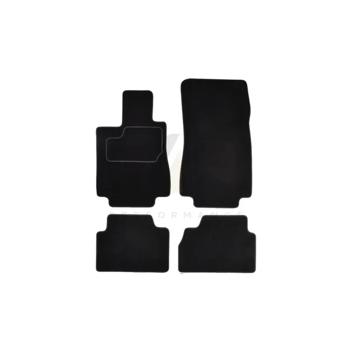 MAMMOOTH Tailored A041 MER325 PRM 01 Floor mat set suitable for MERCEDES-BENZ S-Class Saloon (W220) Textile, Front and Rear, Quantity 4, Black