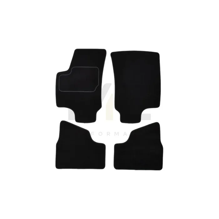 MAMMOOTH Tailored A041 OPL50 PRM 01 Floor mat set for OPEL ASTRA Textile, Front and Rear, Quantity 4, Black