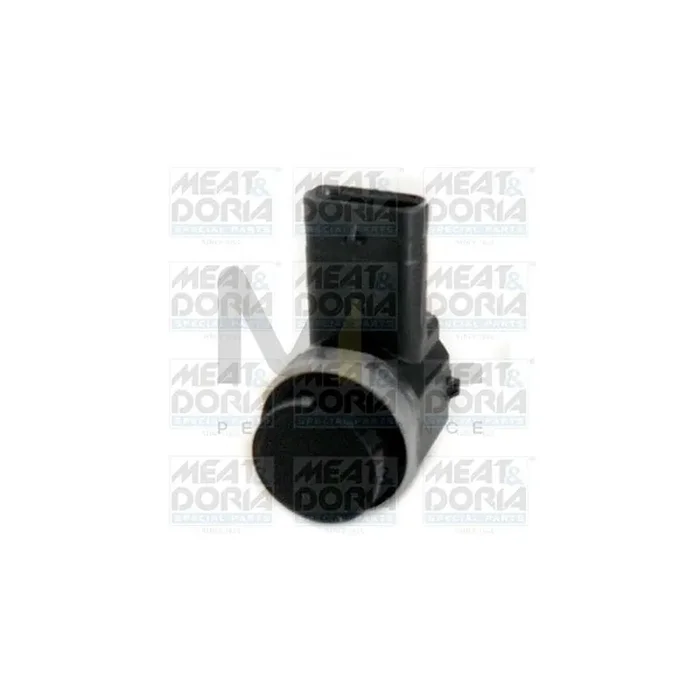 MEAT & DORIA 94591 Parking sensor Front, Rear, Black, Ultrasonic Sensor