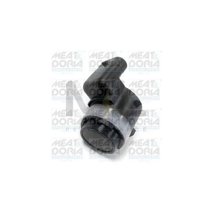 MEAT & DORIA 94603 Parking sensor Front, Rear, Black, Ultrasonic Sensor