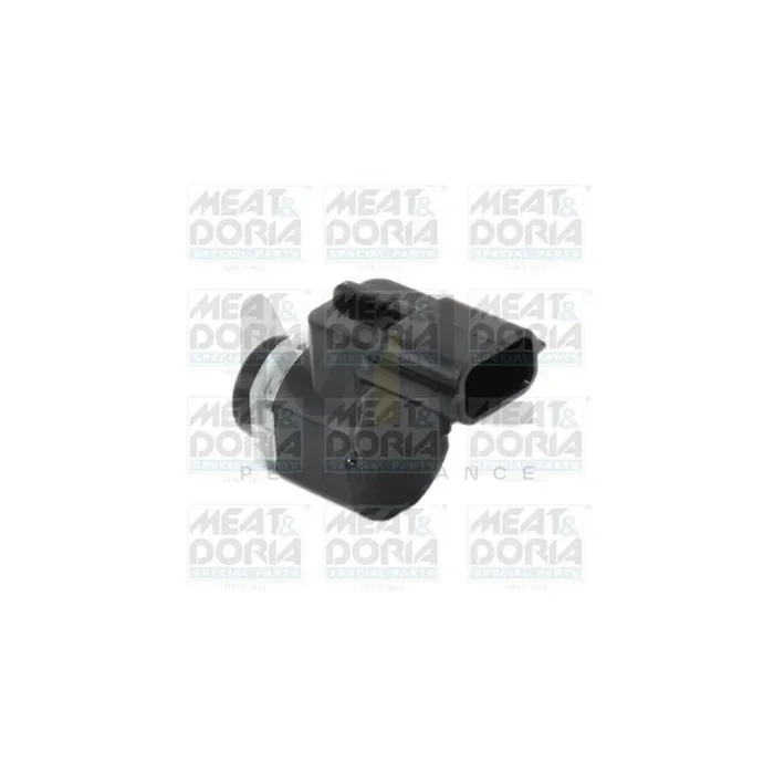 MEAT & DORIA 94651 Parking sensor Front, Rear, Black, Ultrasonic Sensor
