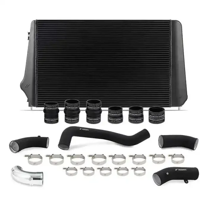 Mishimoto 17-19 GM L5P Duramax Intercooler Kit – Black w/ WBK Pipes