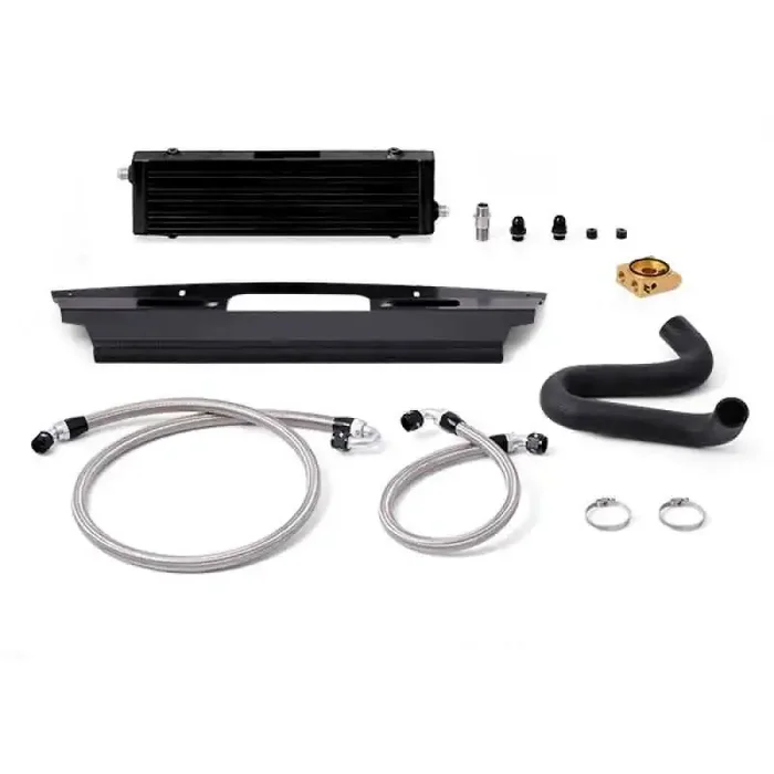 Mishimoto 2015+ Ford Mustang GT Thermostatic Oil Cooler Kit – Black