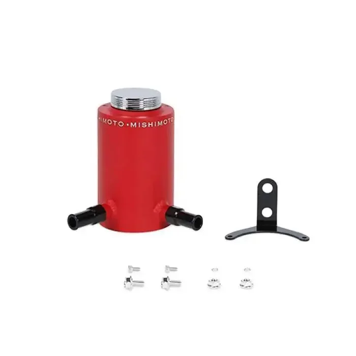Mishimoto Aluminum Power Steering Reservoir Tank – Wrinkle Red