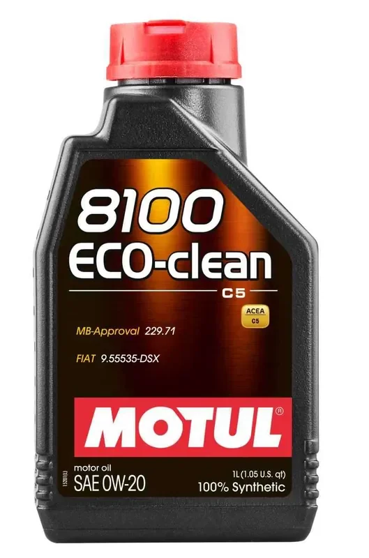 Motul 1L 8100 Eco-Clean 0W20 – Case of 12