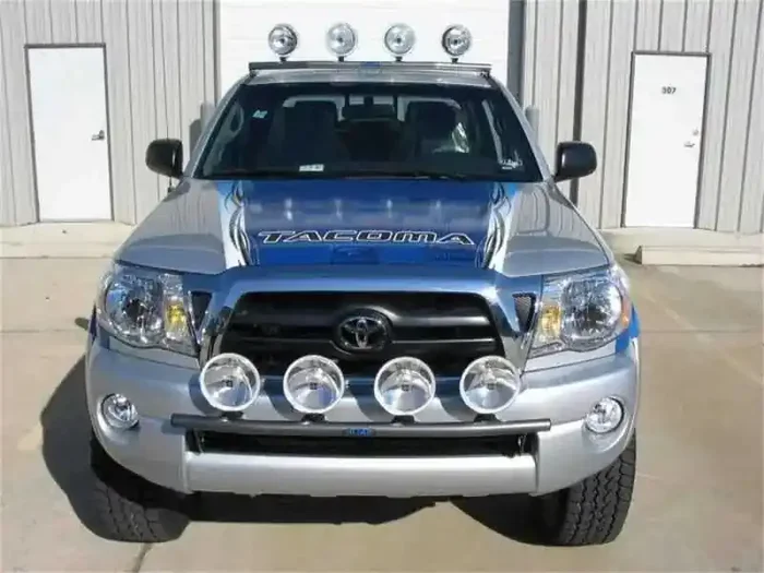 N-Fab Light Bar 05-11 Toyota Tacoma – Tex. Black – Light Tabs