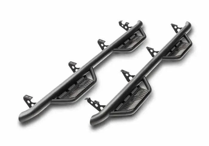 N-Fab Podium LG 19-21 Ram 1500 (New Body Style) SRW Quad Cab Length – Tex. Black