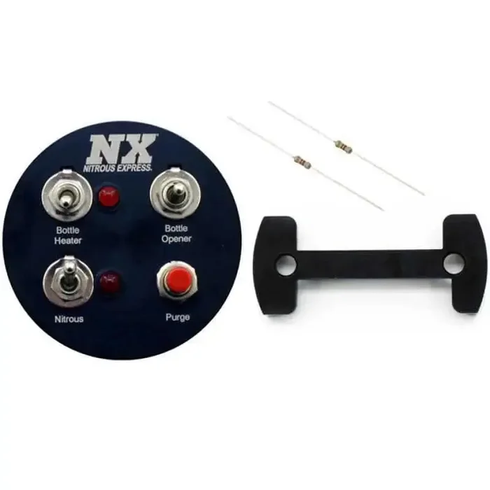 Nitrous Express Gauge Pod Switch Panel (For 2-1/16in Gauge Pods)
