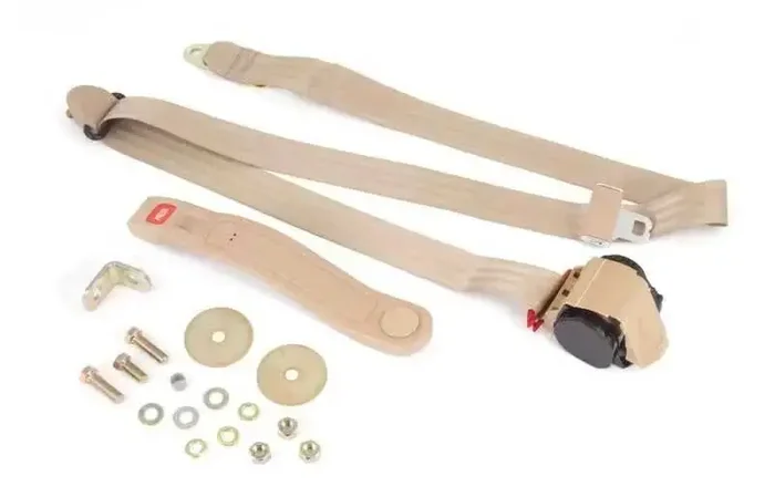 OMIX 13202.22 3-Point Seatbelt Tan 76-83 CJ5 & 87-95(YJ)