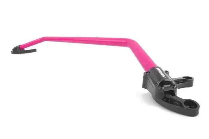 Perrin 02-07 Subaru Impreza (WRX/STi/RS/2.5i) / 04-08 Forester Front Strut Brace – Hyper Pink