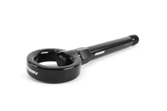 Perrin 10th Gen Civic SI/Type-R/Hatchback Tow Hook Kit (Rear) – Glossy Black