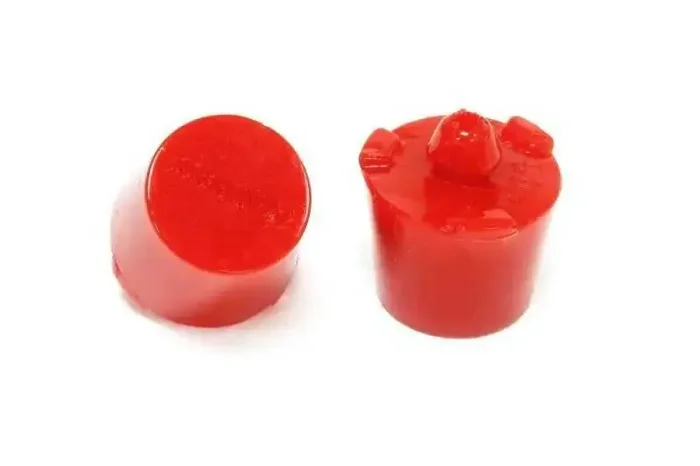 Perrin 15-22 Subaru WRX / 15-21 STI Adjustable Trunk Bumper Set (2pcs) – Red