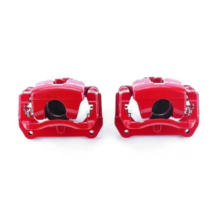 Power Stop 01-05 Mazda Miata Front Red Calipers w/Brackets – Pair