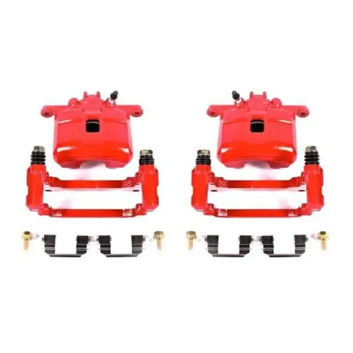 Power Stop 02-06 Acura RSX Front Red Calipers w/Brackets – Pair