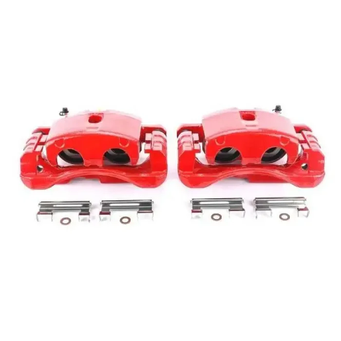 Power Stop 02-06 Cadillac Escalade Front or Rear Red Calipers w/Brackets – Pair