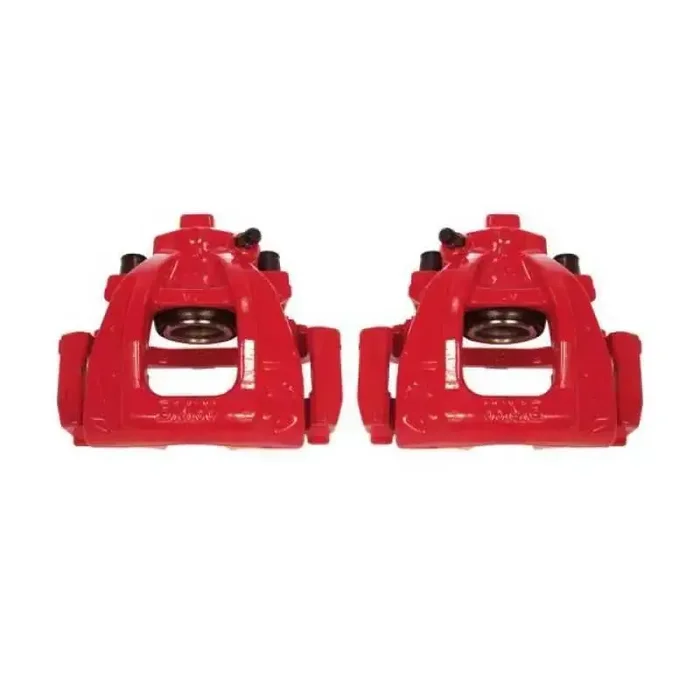 Power Stop 02-06 Mini Cooper Front Red Calipers w/Brackets – Pair