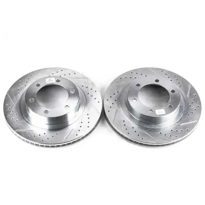 Power Stop 03-09 Lexus GX470 Front Evolution Drilled & Slotted Rotors – Pair