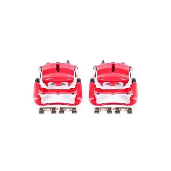 Power Stop 04-05 Ford F-150 Front Red Calipers w/Brackets – Pair