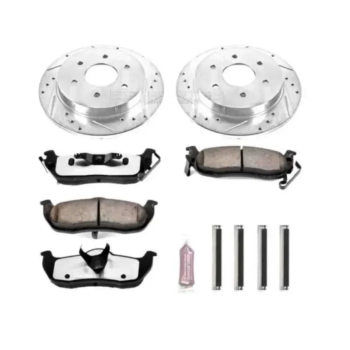 Power Stop 04-10 Infiniti QX56 Rear Z36 Truck & Tow Brake Kit