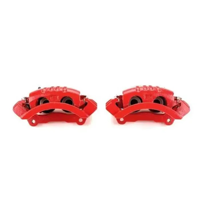 Power Stop 06-08 Dodge Ram 1500 Rear Red Calipers w/Brackets – Pair